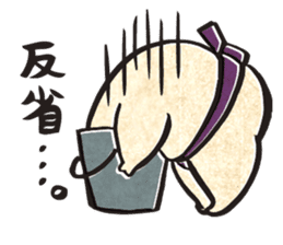 sumo wrestler"yuruizeki" part6 sticker #11958212