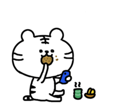 this is a day of the white tiger.2. sticker #11958649