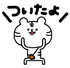 this is a day of the white tiger.2. sticker #11958658