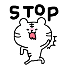 this is a day of the white tiger.2. sticker #11958661