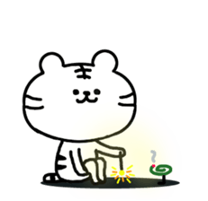 this is a day of the white tiger.2. sticker #11958676