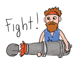 Children Art Style - Pirate Cartoons sticker #11959045