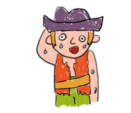 Children Art Style - Pirate Cartoons sticker #11959071
