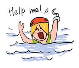 Children Art Style - Pirate Cartoons sticker #11959072