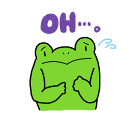 Frog Takashi -kun 4 sticker #11959672