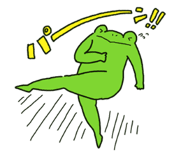 Frog Takashi -kun 4 sticker #11959704