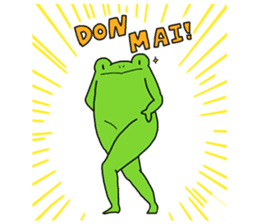 Frog Takashi -kun 4 sticker #11959710