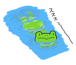 Frog Takashi -kun 4 sticker #11959727
