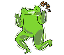 Frog Takashi -kun 4 sticker #11959733