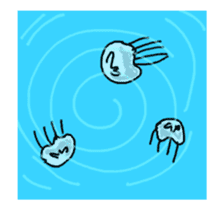 move! Jellyfish sticker #11960183
