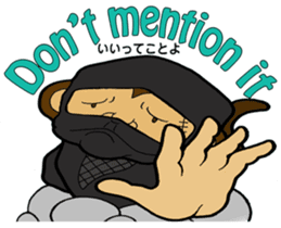 FloatingWorld Bilingual English&Japanese sticker #11961080