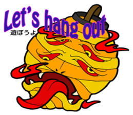 FloatingWorld Bilingual English&Japanese sticker #11961108