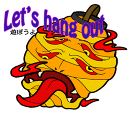 FloatingWorld Bilingual English&Japanese sticker #11961108