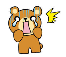 Adorable bear sticker sticker #11961708