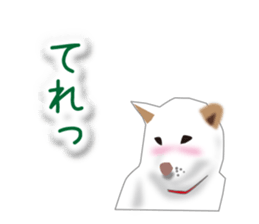 My white dog sticker #11961981