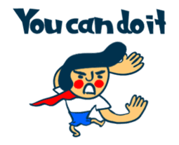 Move ! Habit boy stickers English ver sticker #11962107