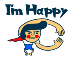 Move ! Habit boy stickers English ver sticker #11962110