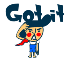 Move ! Habit boy stickers English ver sticker #11962116