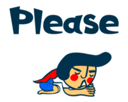 Move ! Habit boy stickers English ver sticker #11962117