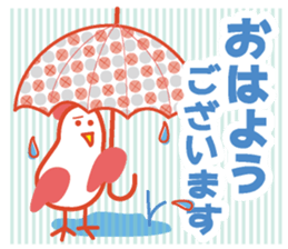 Good morning in the weather sticker #11962220