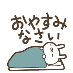 Rabbit of a black eye