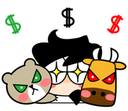 D's Financial Predator Life sticker #11962548