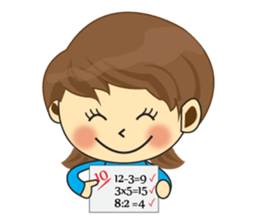 One of us: Lovely Girl, Daily sticker #11962558