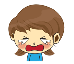 One of us: Lovely Girl, Daily sticker #11962559