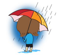 One of us: Lovely Girl, Daily sticker #11962560