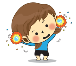 One of us: Lovely Girl, Daily sticker #11962563