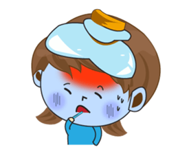 One of us: Lovely Girl, Daily sticker #11962568