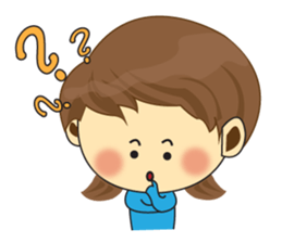 One of us: Lovely Girl, Daily sticker #11962570