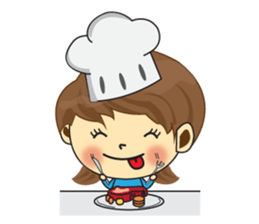 One of us: Lovely Girl, Daily sticker #11962571