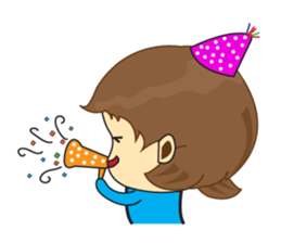 One of us: Lovely Girl, Daily sticker #11962573