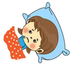 One of us: Lovely Girl, Daily sticker #11962575