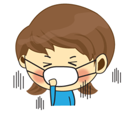 One of us: Lovely Girl, Daily sticker #11962577