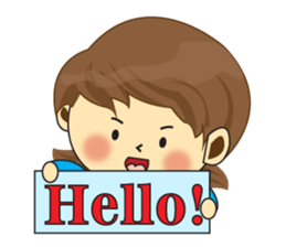 One of us: Lovely Girl, Daily sticker #11962579