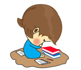 One of us: Lovely Girl, Daily sticker #11962582