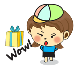 One of us: Lovely Girl, Daily sticker #11962596