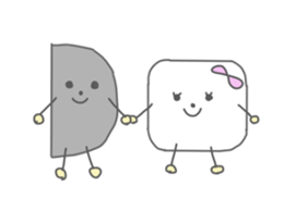 Black Hanpen&White Hanpen sticker #11962913