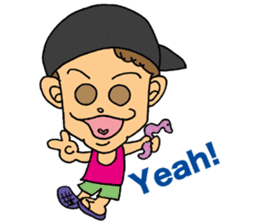 Easygoing Fishers sticker #11963110