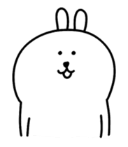 ugougo rabbit sticker #11963146