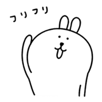 ugougo rabbit sticker #11963165