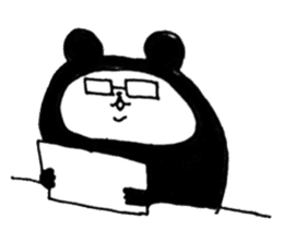 japanese bear sticker sticker #11963228