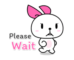 Lune the Bunny Animated sticker #11963625