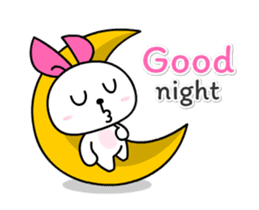 Lune the Bunny Animated sticker #11963636