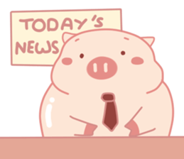 My Cute Lovely Pig, third story sticker #11964744