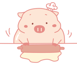 My Cute Lovely Pig, third story sticker #11964747