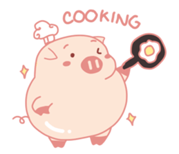 My Cute Lovely Pig, third story sticker #11964757