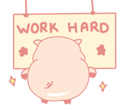 My Cute Lovely Pig, third story sticker #11964758